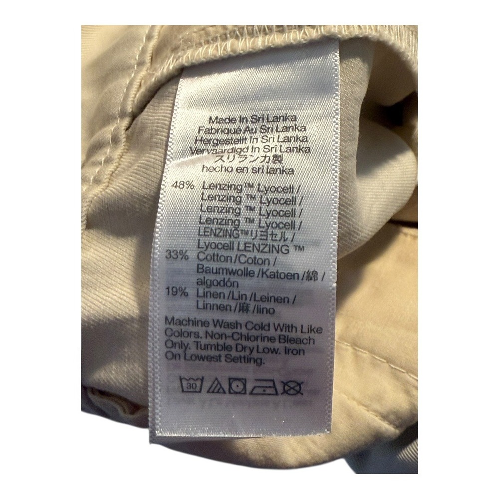 Madewell The Slouchy Straight Pant Leg‎ Size 12 Fair Trade Certified NWT - Picture 6 of 7